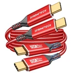 40GBPS Usb Cable For Thunderbolt Red, 3.3FT-2PACK, Durable High-speed .... Fixed Price $36.05.