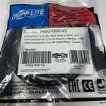 Tripp Lite(r) By Eaton(r) 4K 30 Hz Displayport 1.2 Male With Latch. Fixed Price $12.00.