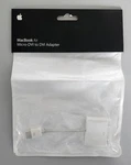 Genuine Apple Macbook Air Micro-dvi To Adapter (MB204G/A) Brand New. Fixed Price $14.47.
