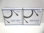 Insten 3 Feet 8K 60HZ, 48GBPS Hdmi Male Nylon Braided Cable - Lot Of 2. Fixed Price $19.95.