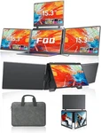 Fqq 15.3" Triple Laptop Screen Extender 1080P Portable Quad Monitor Usb-c. Fixed Price $449.99.