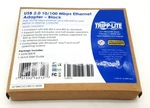 Tripp Lite U336-000-R Usb 2.0 10/100 Mbps Ethernet Adapter. Fixed Price $17.00.