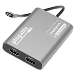 Plugable Usb Hdmi Adapter, Dual Monitor 4K 60HZ For Apple Mac M1/M2/M3, .... Fixed Price $133.20.