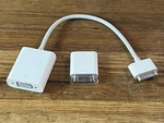 Apple 30-PIN To Vga Adapter & Usb. Fixed Price $9.99.