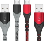 Koowod PS4 Controller Charger Charging Cable 2 Pack 10 Feet, Gray And Red. Fixed Price $14.76.