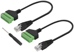 Zdycgtime RJ45 Male To Pin Screw Terminal Adapter /8P 30CM,. Fixed Price $18.98.