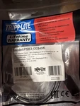 Tripp Lite Mini Dp To Cable 3FT P583-003-BK. New. Black Adapter.. Fixed Price $10.00.