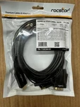 Lot Of Rocstor Y10C264-B1 Hmdi Vga Cable M/m. Fixed Price $29.99.