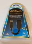 Accell B086B-006B Ultraav Dp Displayport To Female Hdmi Active Adapter Black. Fixed Price $19.95.
