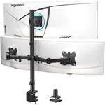 Wali Triple Monitor Mount For Up 49 Inch Ultrawides Arms, Black. Fixed Price $131.61.