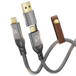For Thunderbolt 4 Cable Usb-if Certification 2 In Thick Braided 1.6.... Fixed Price $37.27.