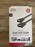 Ge 10FT 3M Dvi Dual Link Cable Digital Pc Monitor/hdtv Connection. Fixed Price $6.99.