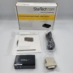 New Startech Usb 3.0 Hdmi And Dvi Dual Monitor External Video Card Adapter. Fixed Price $96.79.