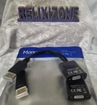 Lot Of 2 Moread Displayport Adapters Dp-to-vga 1080P Converter. Fixed Price $20.00.