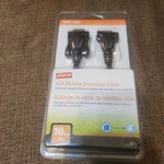 Staples 18771 6FT Vga Monitor Extension Cable Cord Plug Lcd New. Fixed Price $5.00.