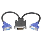 DMS-59 Vga Splitter For Dual Monitor Setups Adapter Y Cable Cord. Fixed Price $18.98.