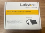 New Startech.com MSTCDP122DP Hub Displayport Over Usb-c 2X. Fixed Price $44.95.