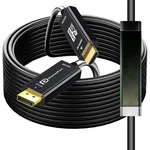 4K Displayport To Hdmi 40FT Cable, Dp Male Video Uhd Unidirectional A.... Fixed Price $45.67.