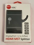 Siig BVW1027X CE-DP0C12-S1 Displayport 1.2 To 3-PORT Hdmi Mst Splitter. Fixed Price $49.87.