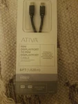 Ativa Mini To Displayport Cable 6 Ft.. Fixed Price $21.95.