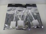 Lot Of 3 Belkin F2CD051B Adapter, Mini Display Port Dvi Female - White. Fixed Price $30.00.