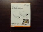 New Open Box J5 Create JDA154 Displayport To Hdmi Adapter For Pc And Notebook. Fixed Price $16.75.
