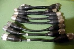 Hp In. N-male To Cables 8120-2289 8120-4387 Good But Sold As Is. Fixed Price $60.00.