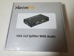 Bytecc 41138 Vga Splitter 1X2 Ports, Out, 15 Pin W/ Audio. Fixed Price $19.95.