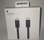 Genuine Apple Thunderbolt 5 Pro Cable (1 M) (type -c) Black. Fixed Price $75.00.