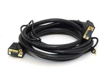 Monoprice 10FT Super Vga HD15 M/m CL2 Rated Cable W/ Stereo Audio And Triple Shi. Fixed Price $18.79.