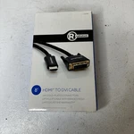 Radio Shack 1500488 Hdmi To Dvi 8FT Cable Gold Plated Braided Mesh New!. Fixed Price $12.00.
