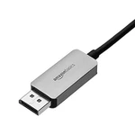 Amazon Basics Displayport To Usb-c Cable, 4KX2K 60HZ, Aluminum Housing Black. Fixed Price $21.41.
