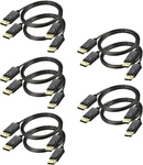 4K Displayport Cable Pack Of 10, Dp To 3FT, High Speed Po.... Fixed Price $65.77.