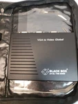 Black Box AC333A Vga To Video Global W/ Power Adapter , Cables & Case. Fixed Price $19.97.