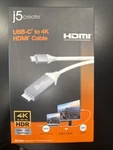 J5CREATE JCC153G Usb-c To 4K Hdmi Cable 6FT/1.8M New!. Fixed Price $14.39.