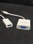 Insignia Hdmi & Displayport To Vga Adapter Converter 1080P Pc Mac White. Fixed Price $9.99.