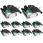 10PCS DB15 Solderless Connector, RS232 D-sub Serial 15-PIN Port 16MM Thinn.... Fixed Price $60.04.