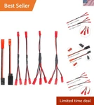 Jst Plug Splitter Y Cable Female Adapter For Traxxas TRX-4 Rc Car 6PCS. Fixed Price $10.67.