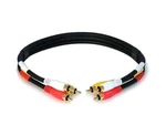 2-PC Gold Plated Monoprice 6026 Rca Triple Dubbing Video Audio Cable 1.5FT. Fixed Price $15.00.