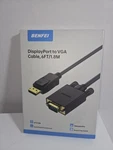 Displayport To Vga Adapter, Benfei Dp 6 Feet Cable Male. Fixed Price $13.49.