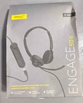 Jabra Engage 50 Ii Wired Stereo Headset With Link Call Control - New. Fixed Price $120.00.