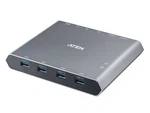US3311 2-PORT 4K Displayport Usb-c Kvm Dock Switch With Power Pass-through. Fixed Price $199.00.