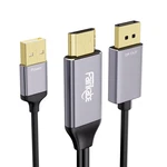 Fairikabe Active Hdmi To Displayport Cable 4K 60HZ 6.6FT/2M,.... Fixed Price $27.43.