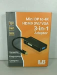 Siig Mini Displayport To 4K Hdmi/ Dvi/vga 3-IN-1 Adapter. Fixed Price $18.99.