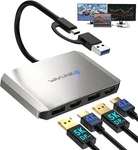 Wavlink 3.0/USB C Displayport Hdmi Adapter Dual Monitor Hub Dp. Fixed Price $45.86.