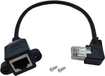 Qaoquda Ethernet Extension Cable, RJ45 Network Male To Right. Fixed Price $11.69.