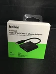 Authentic Belkin Usb-c To Hdmi + Charge Adapter (AVC002BTBK) Brand New Sealed. Fixed Price $15.00.