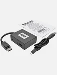 Tripp-lite 2-PORT Displayport Multi-stream Transport Mst Hub B156-002-V2. Fixed Price $25.00.