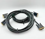 Cablematters Dvi-d Dual Link Monitor M/m 15FT 105001-15 (lot Of 2) 1312. Fixed Price $12.99.