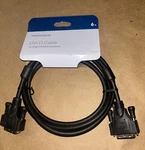 Insignia Dvi-d Cable Digital Video Connection Black Ft NS-PI06501. Fixed Price $9.99.